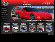 Tablet Screenshot of corvettemikeanaheim.com